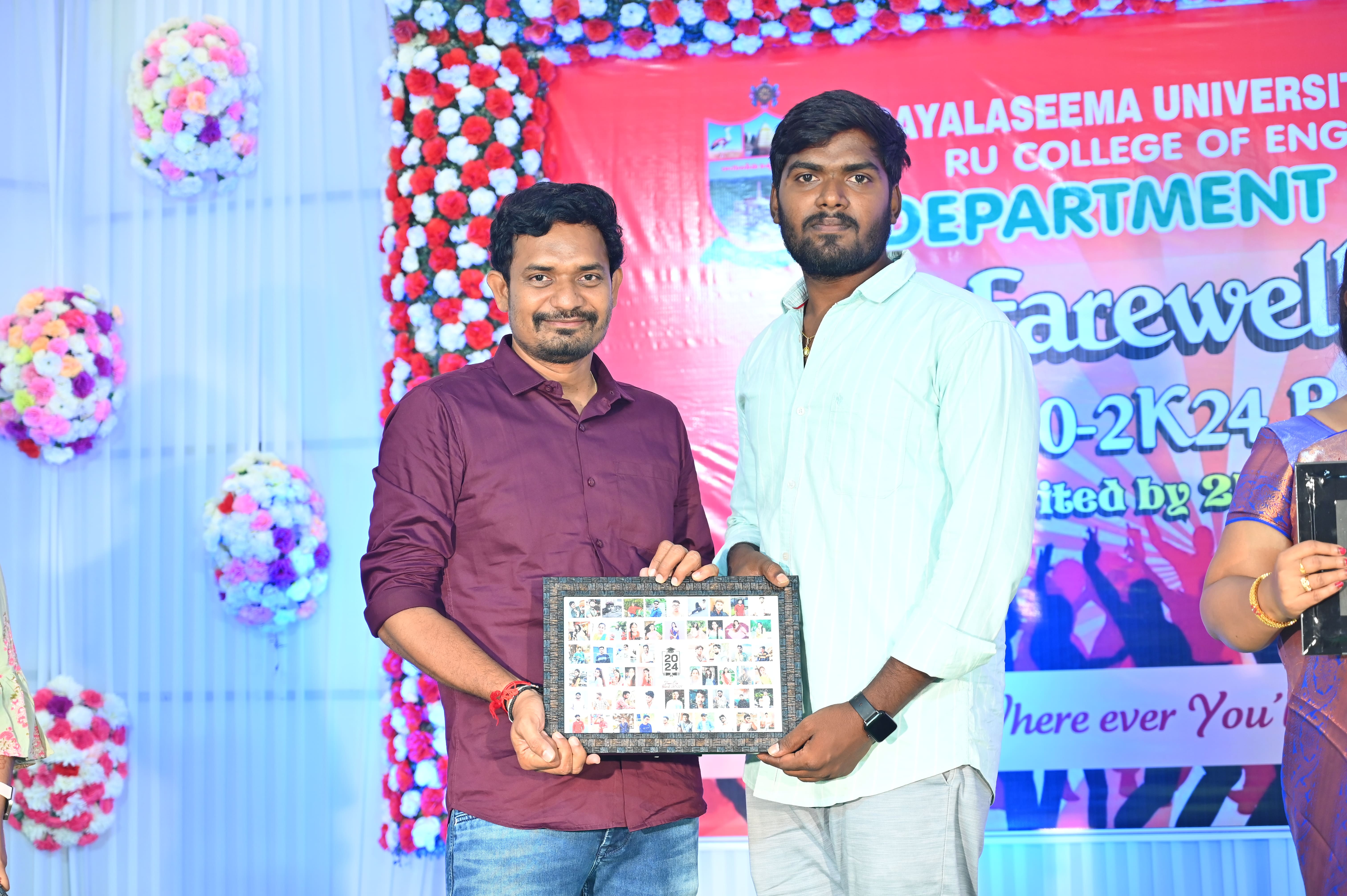 Farewell 2k24 Dept of CSE